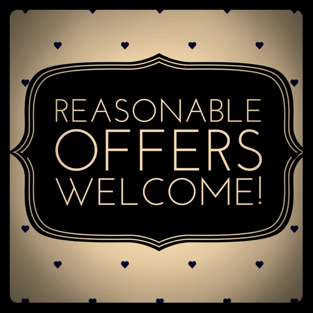 Reasonable Offers Will Be Considered